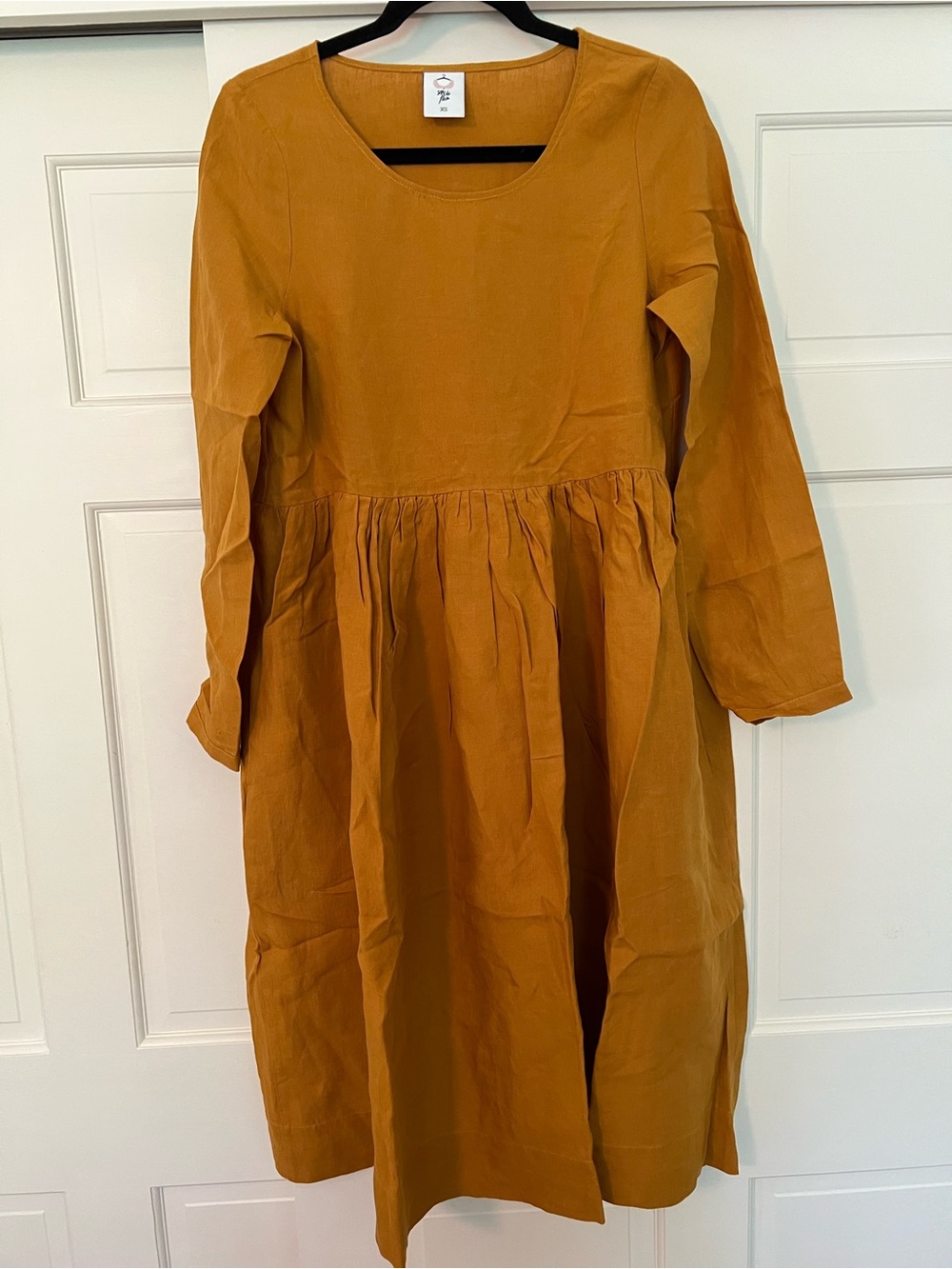 Son de Flor Linen Smock Dress- Size XS